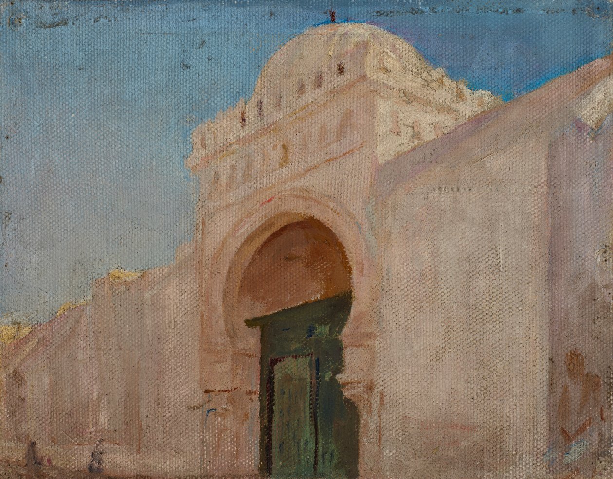 Kairouan (Berber Camii girişi) by Jan Ciągliński