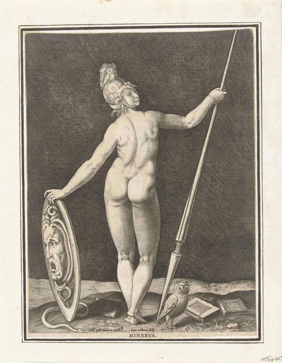 Minerva (nesne üzerindeki başlık) Paris