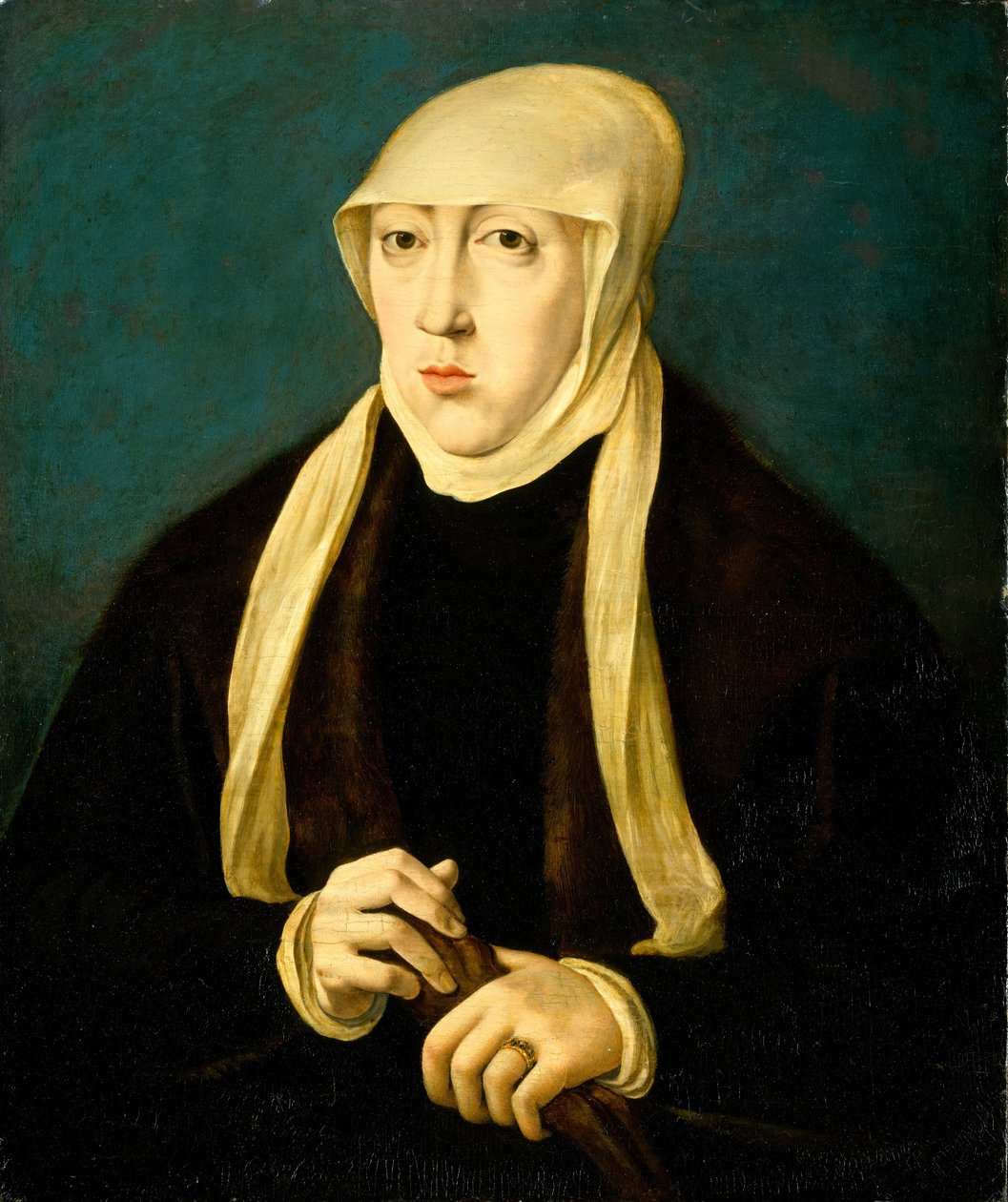Mary (1505-1558), Macaristan Kraliçesi by Jan Cornelisz Vermeyen
