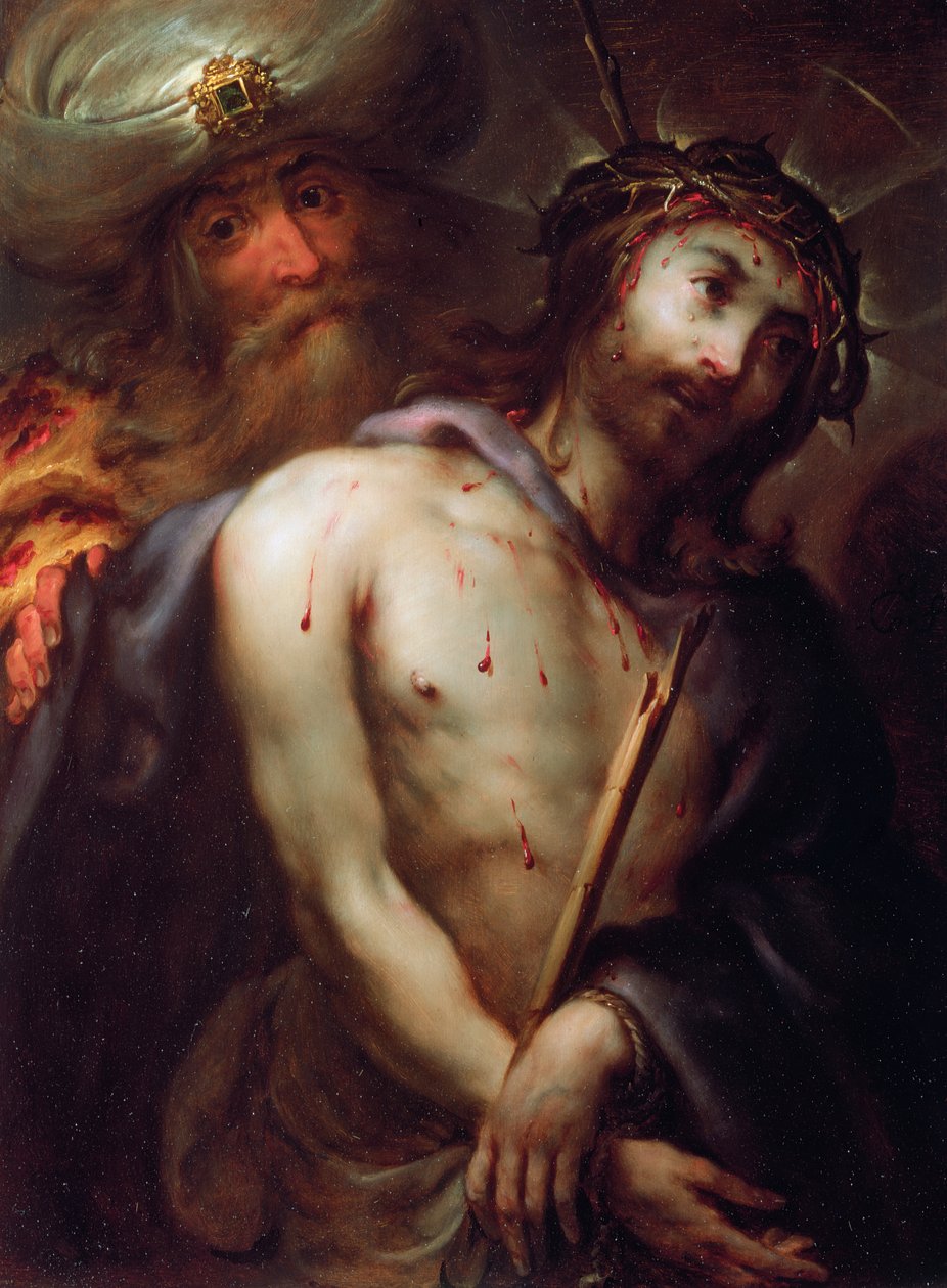 Ecce Homo (panel) by Jan Cossiers