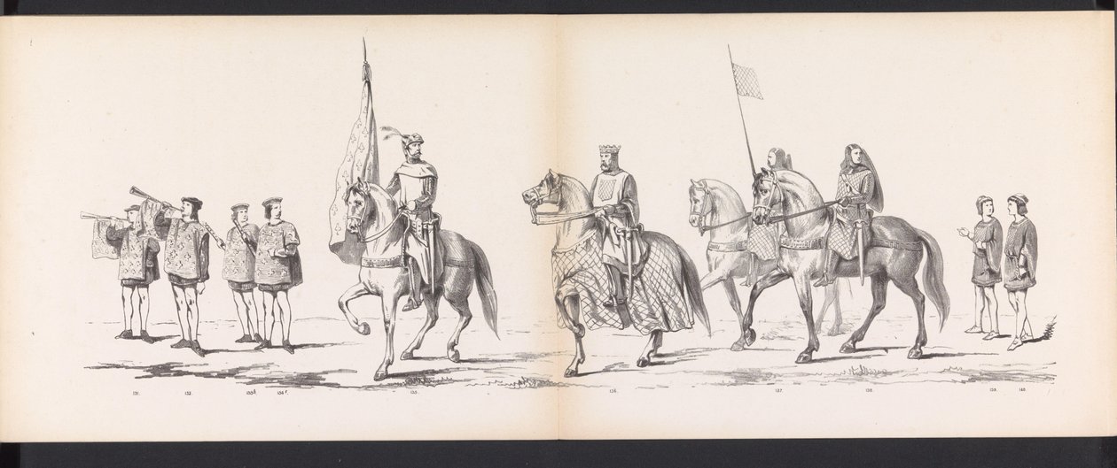 Leiden öğrencilerinin maskeli balosu, 1865 (levha 11) Leiden öğrenci birliğinin üyeleri tarafından 6 Haziran 1865