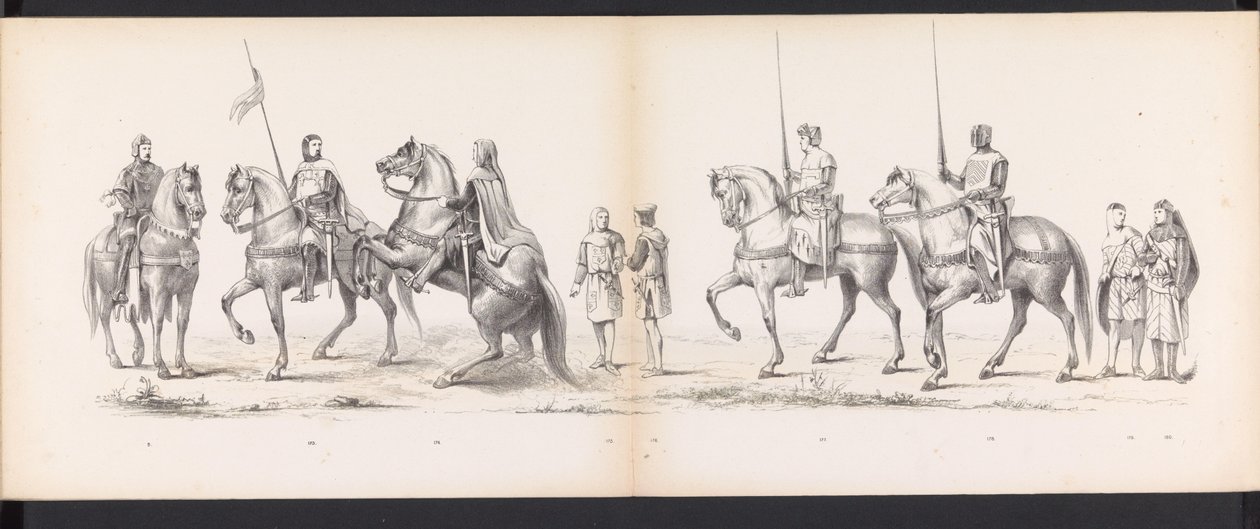 Leiden öğrencilerinin maskeli balosu, 1865 (levha 14) Leiden öğrenci birliğinin üyeleri tarafından 6 Haziran 1865