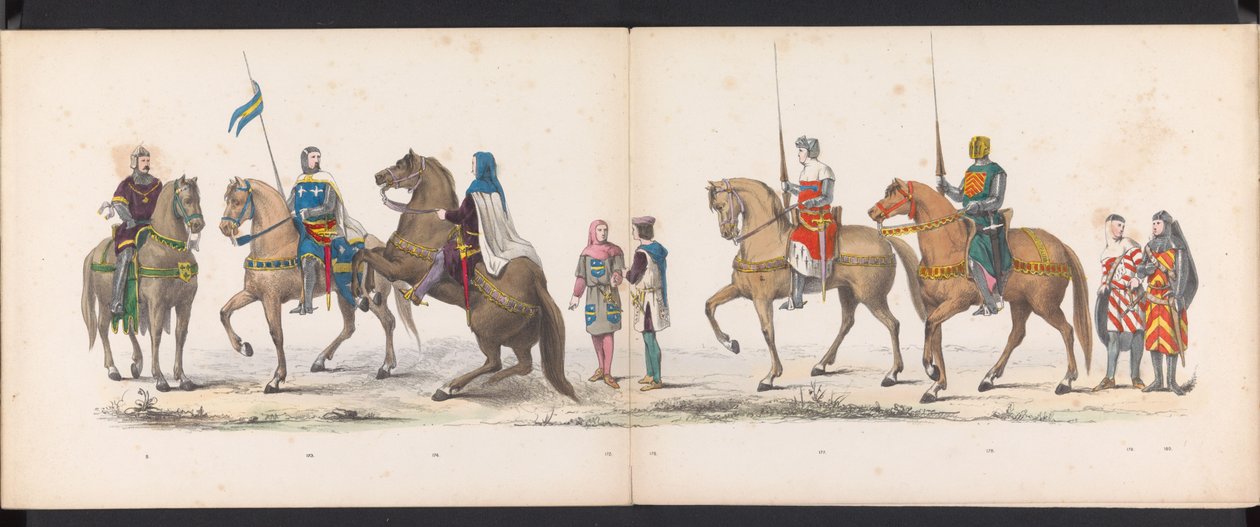 Leiden öğrencilerinin maskeli balosu, 1865 (levha 14) Leiden öğrenci birliğinin üyeleri tarafından 6 Haziran 1865