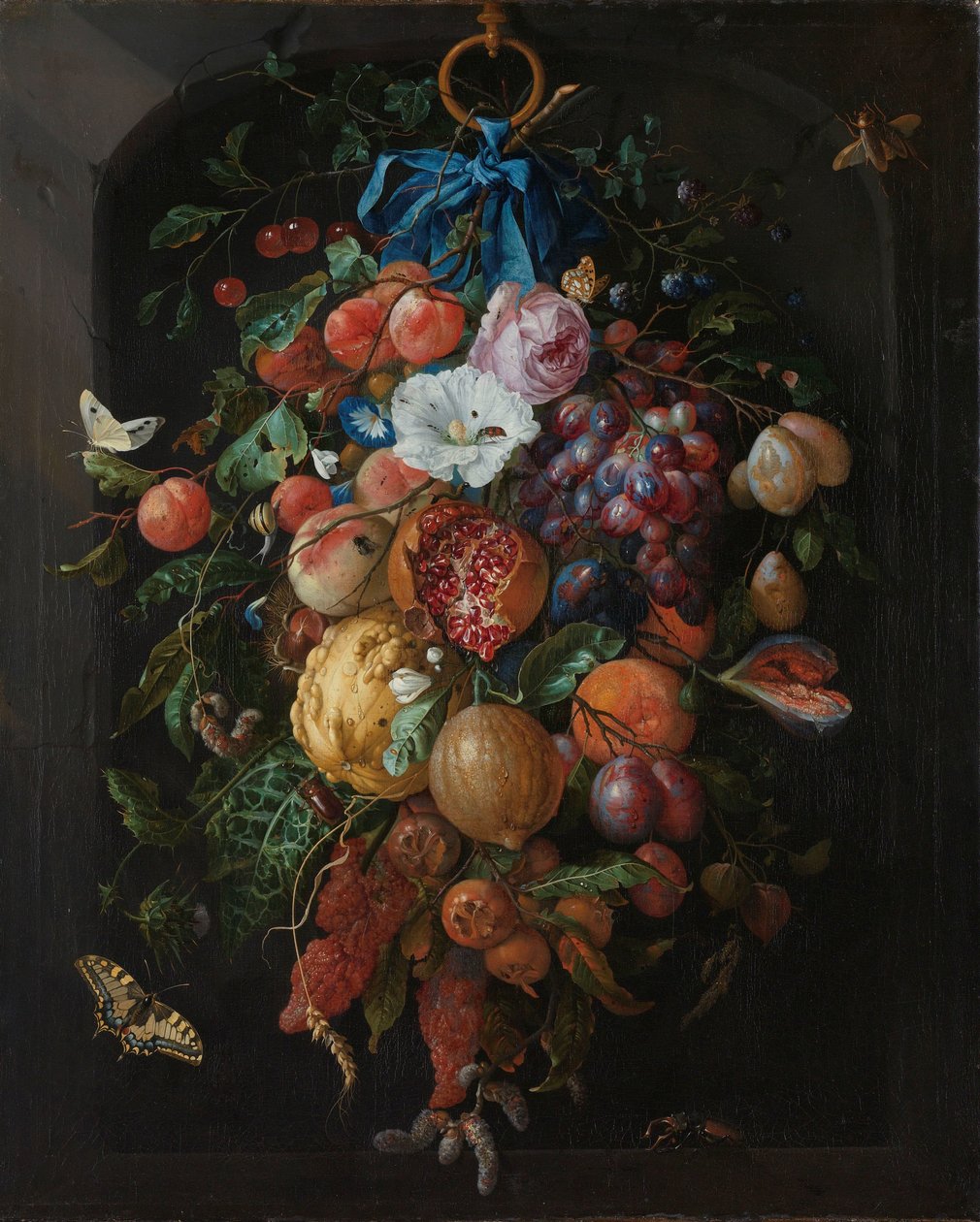 Meyve ve Çiçek Festonu Meyve ve Çiçek Festonu by Jan Davidsz de Heem