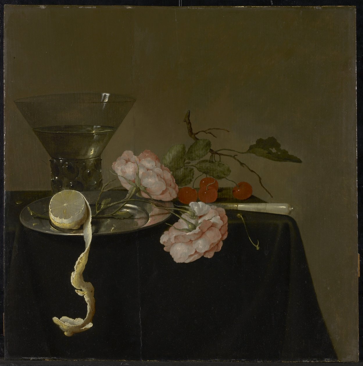 Bardak, Meyve ve Güllü Natürmort, c.1632-34 by Jan Davidsz de Heem