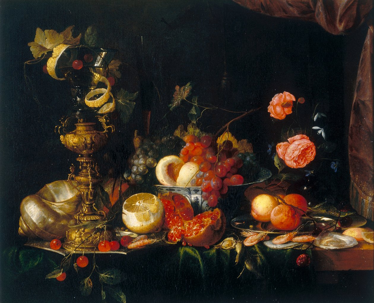 Natürmort by Jan Davidsz de Heem