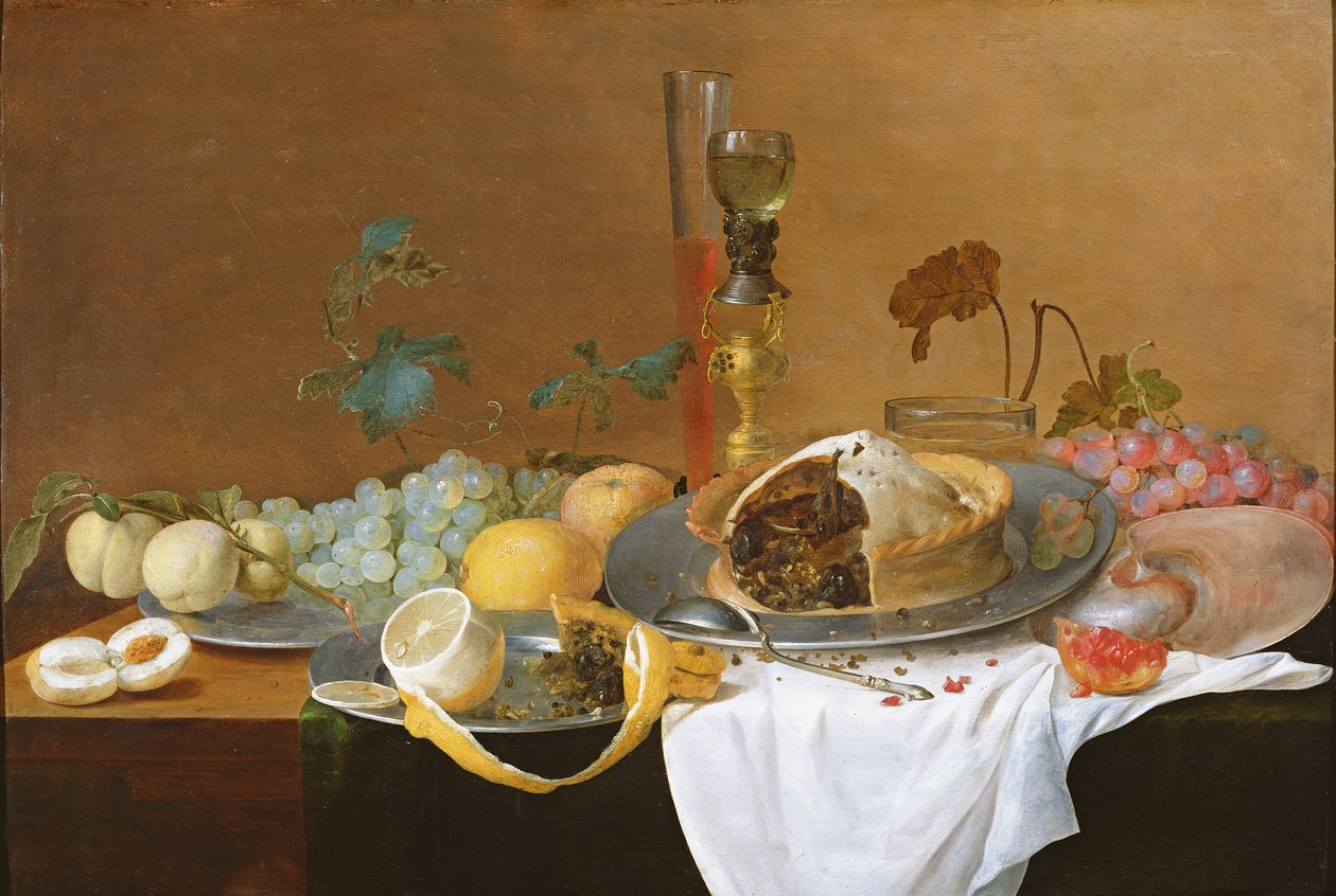 The Flute of Wine  by Jan Davidsz de Heem