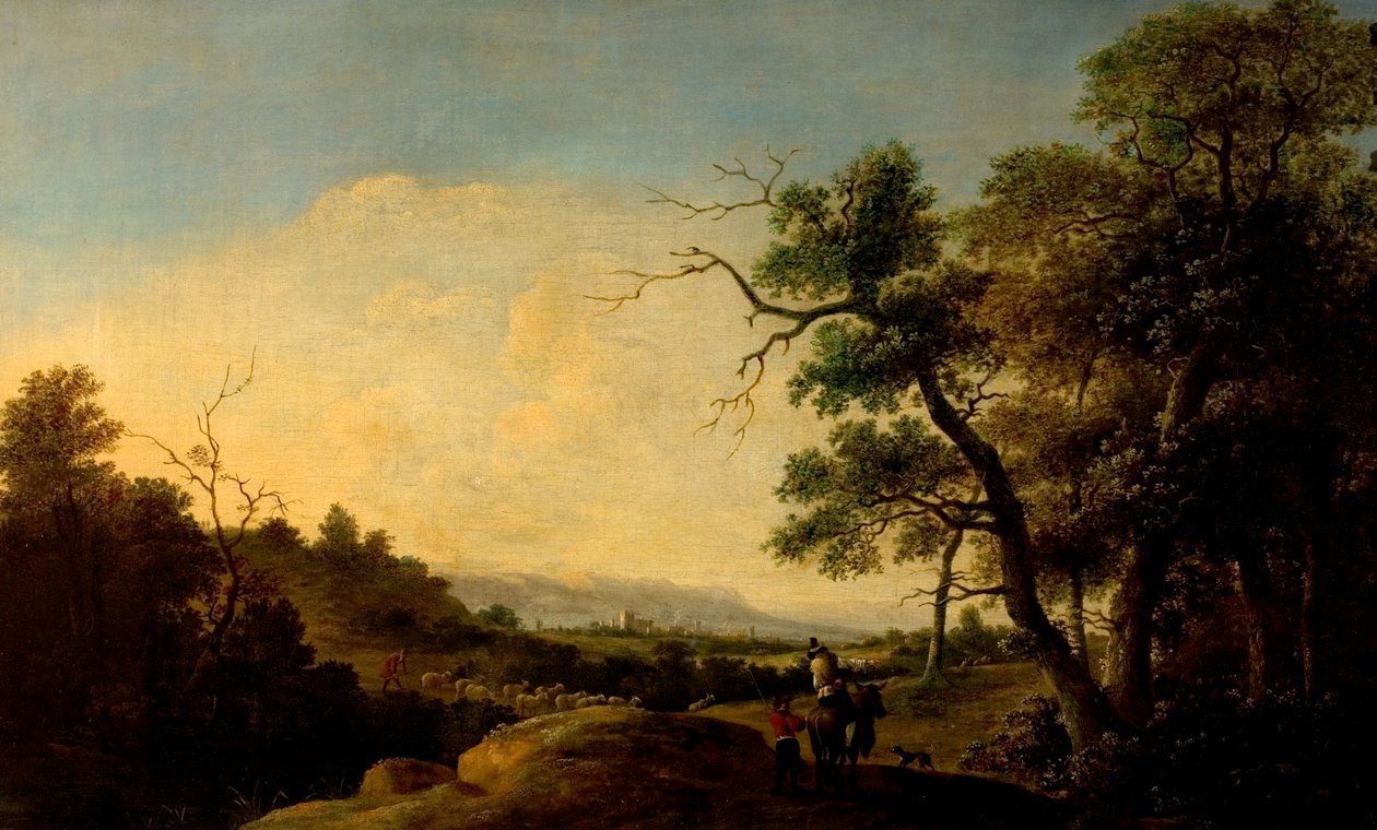 Figürlü Manzara by Jan and Dirksz Andries Both