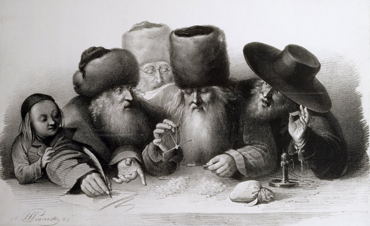 Aceleli Bir Spekülasyon, Varşova, 1841 by Jan Feliks Piwarski