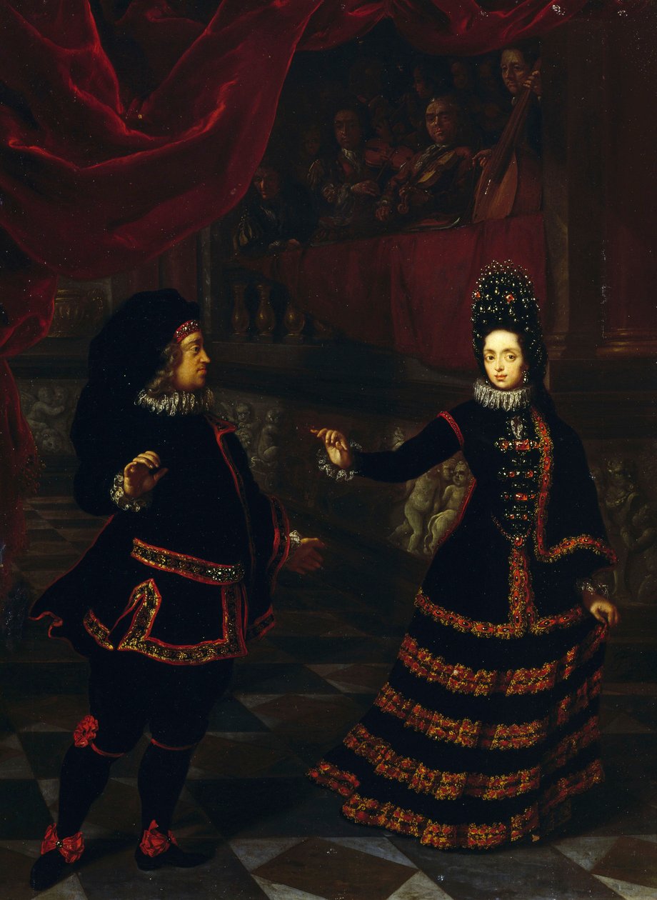Anna Maria Luisa de' Medici, Seçilmiş Prenses Palatine (1667-1743) kocası Wittelsbach-Neuburg'lu II. by Jan Frans Douven