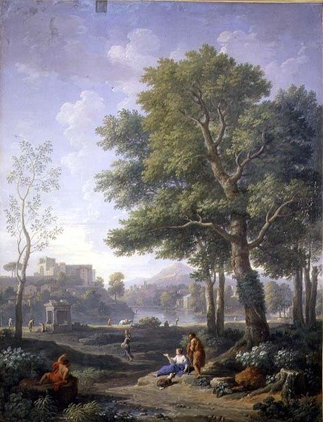 Belvedere ile Capriccio manzarası by Jan Frans van Bloemen