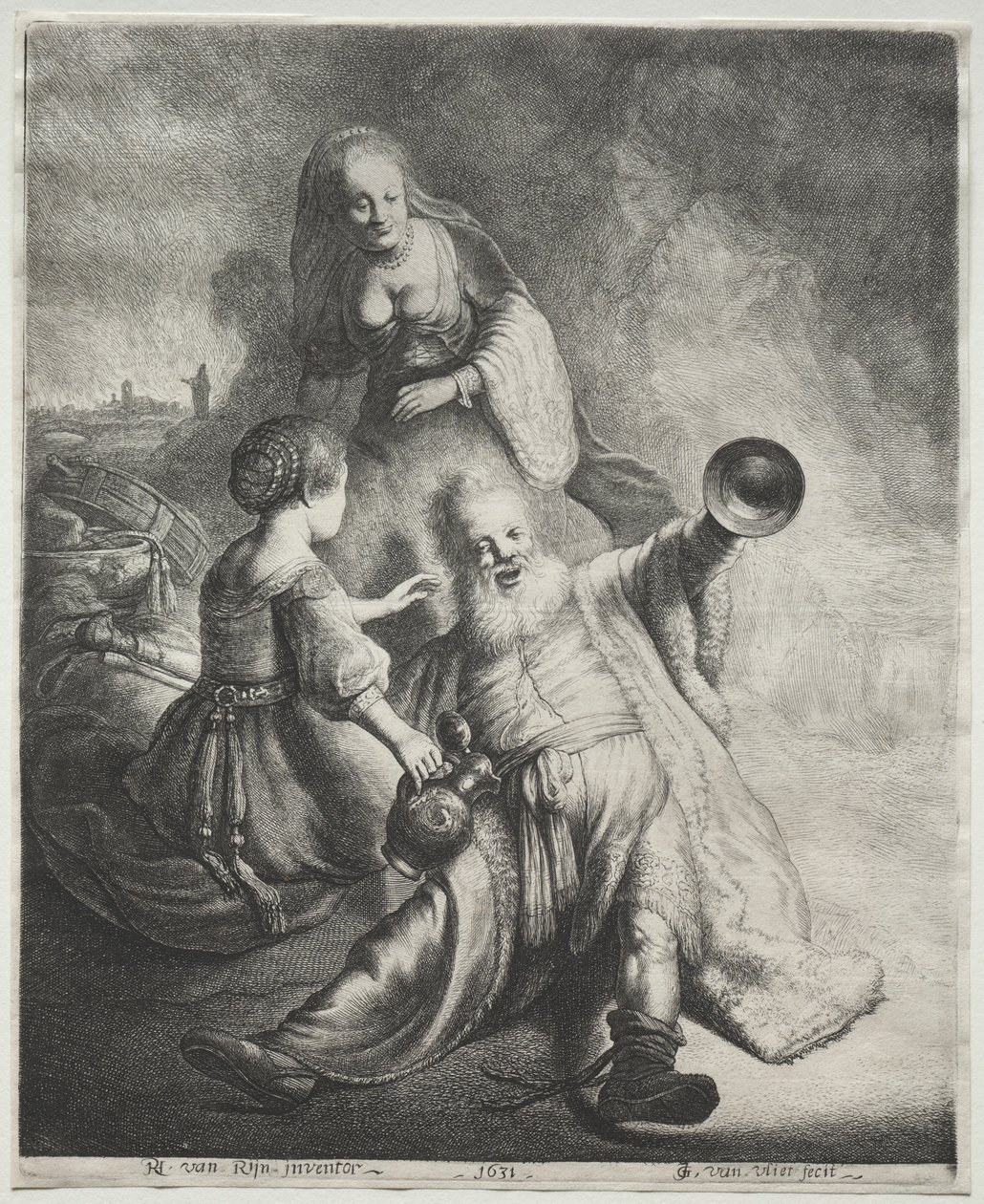Lût ve Kızları, 1600