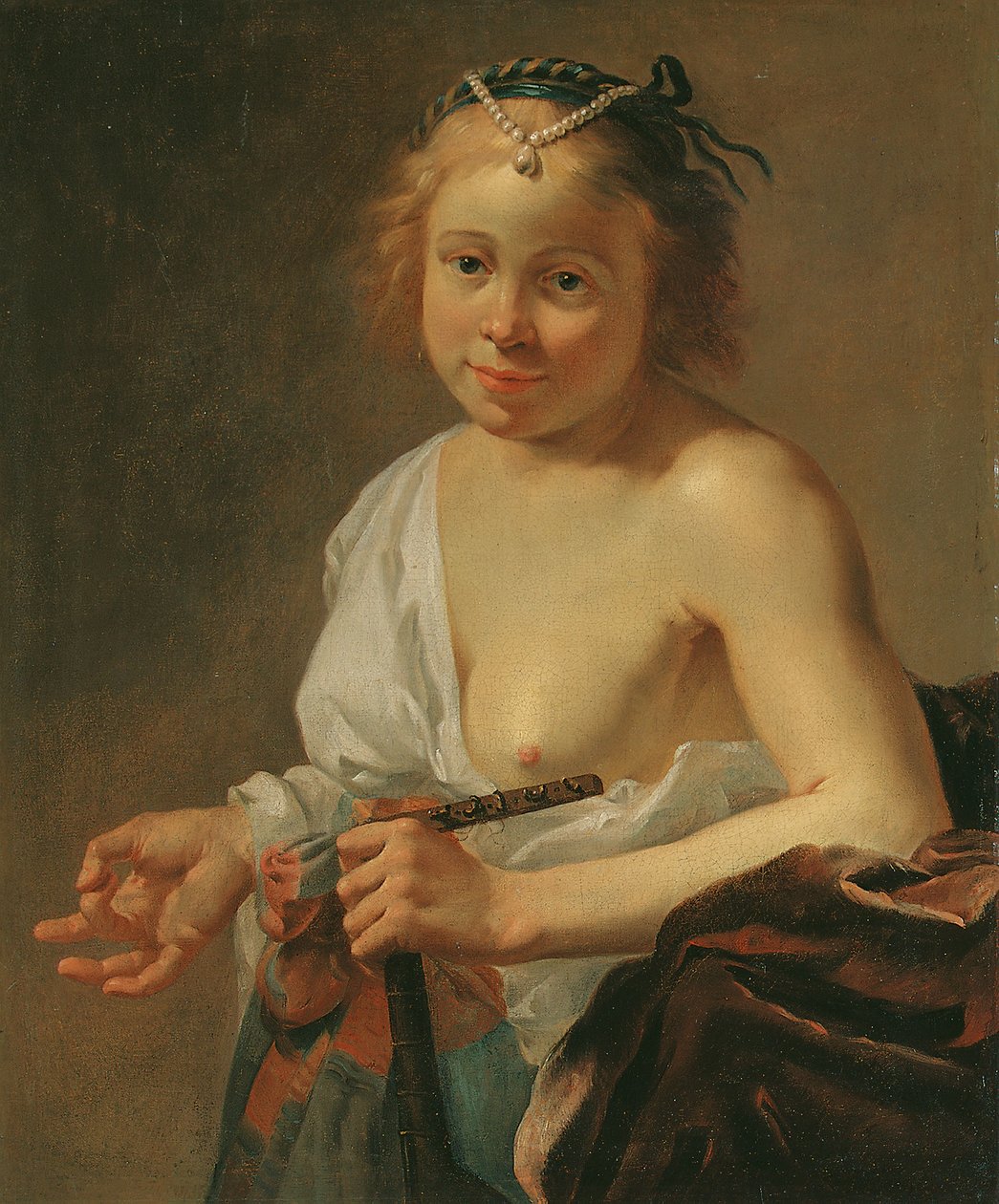 Bir ud ile bir fahişe by Jan Gerritsz. van Bronckhorst
