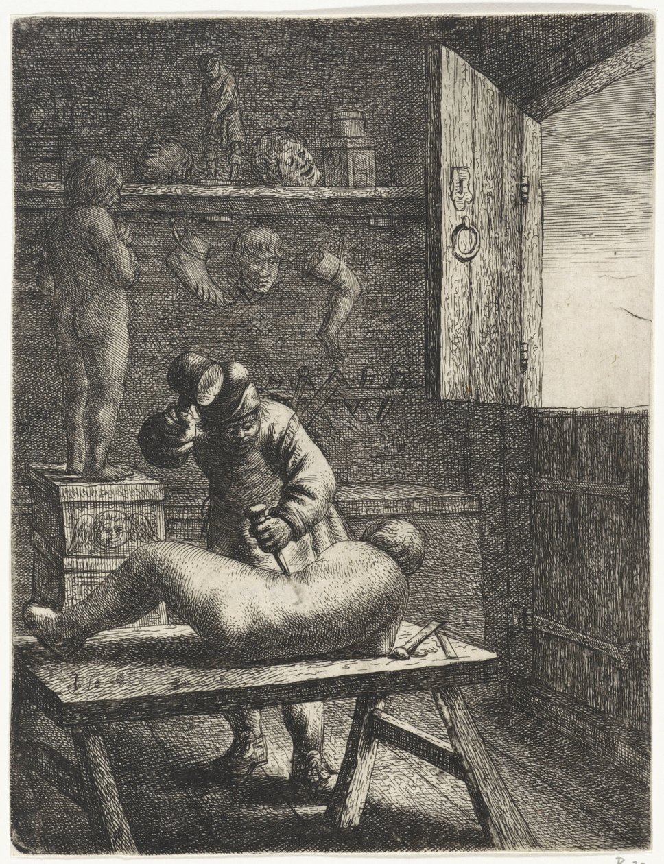 heykeltıraş Meslekler (dizi adı) by Jan Gillisz. van Vliet