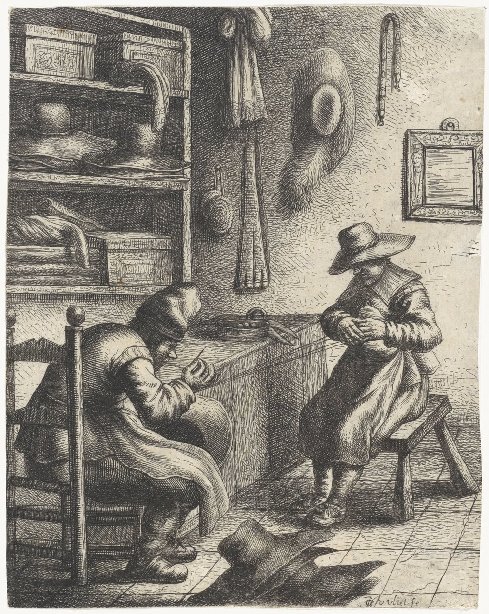 Şapkacı Meslekler (dizi adı) by Jan Gillisz. van Vliet
