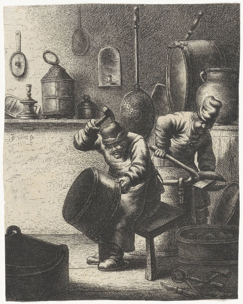 bakırcı Meslekler (dizi adı) by Jan Gillisz. van Vliet