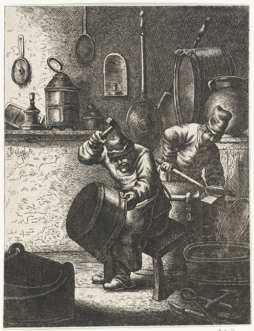 bakırcı by Jan Gillisz. van Vliet