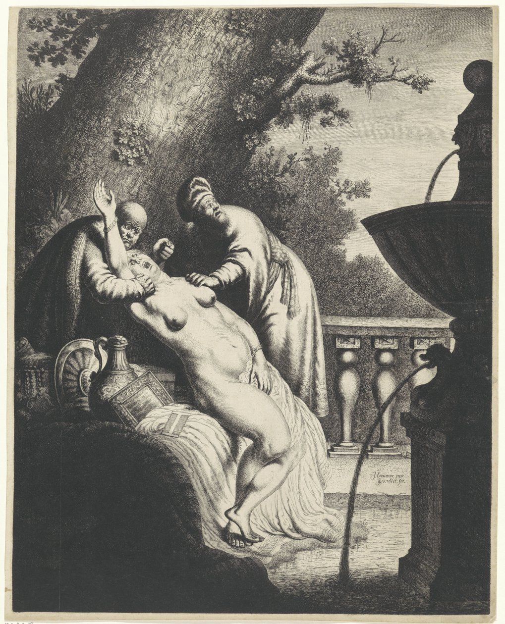 Susanna ve Yaşlılar by Jan Gillisz. van Vliet
