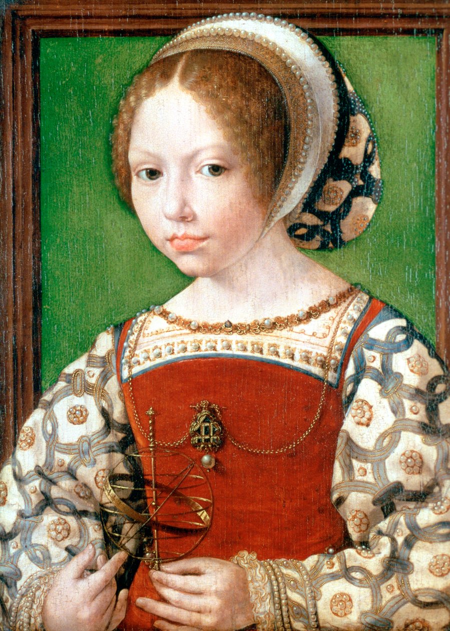 Küçük Bir Kız, c1520 by Jan Gossaert