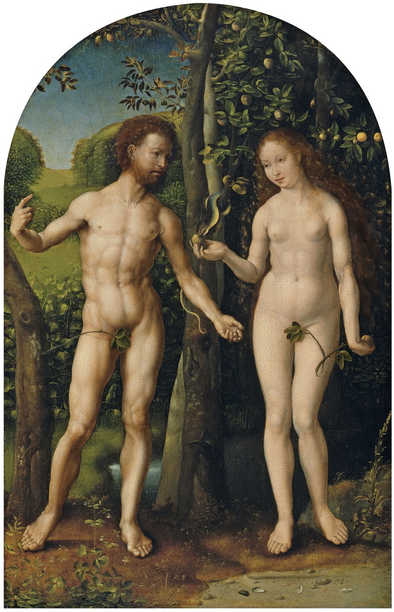 Adem ve Havva by Jan Gossaert