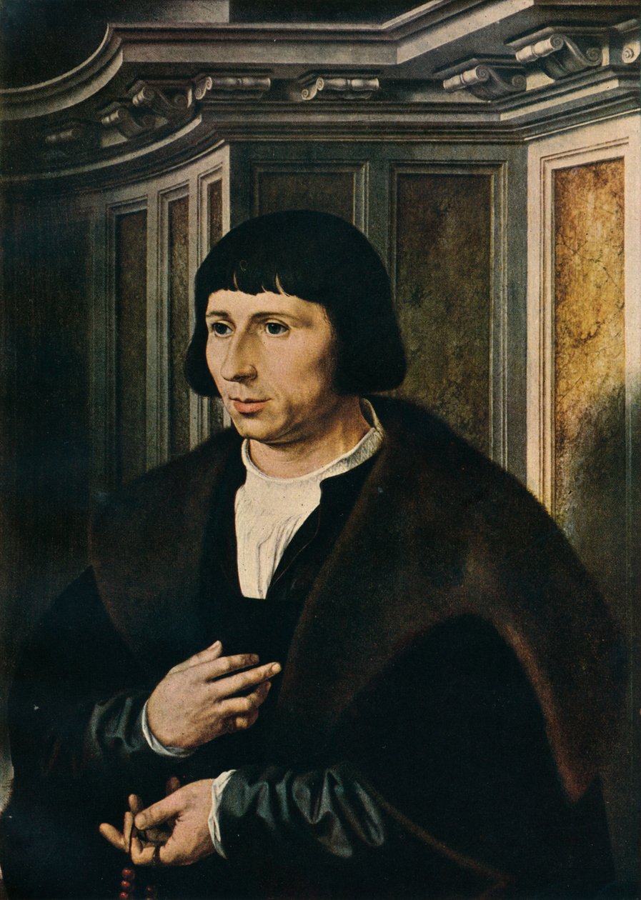 Tespihli Adam, c1525 by Jan Gossaert