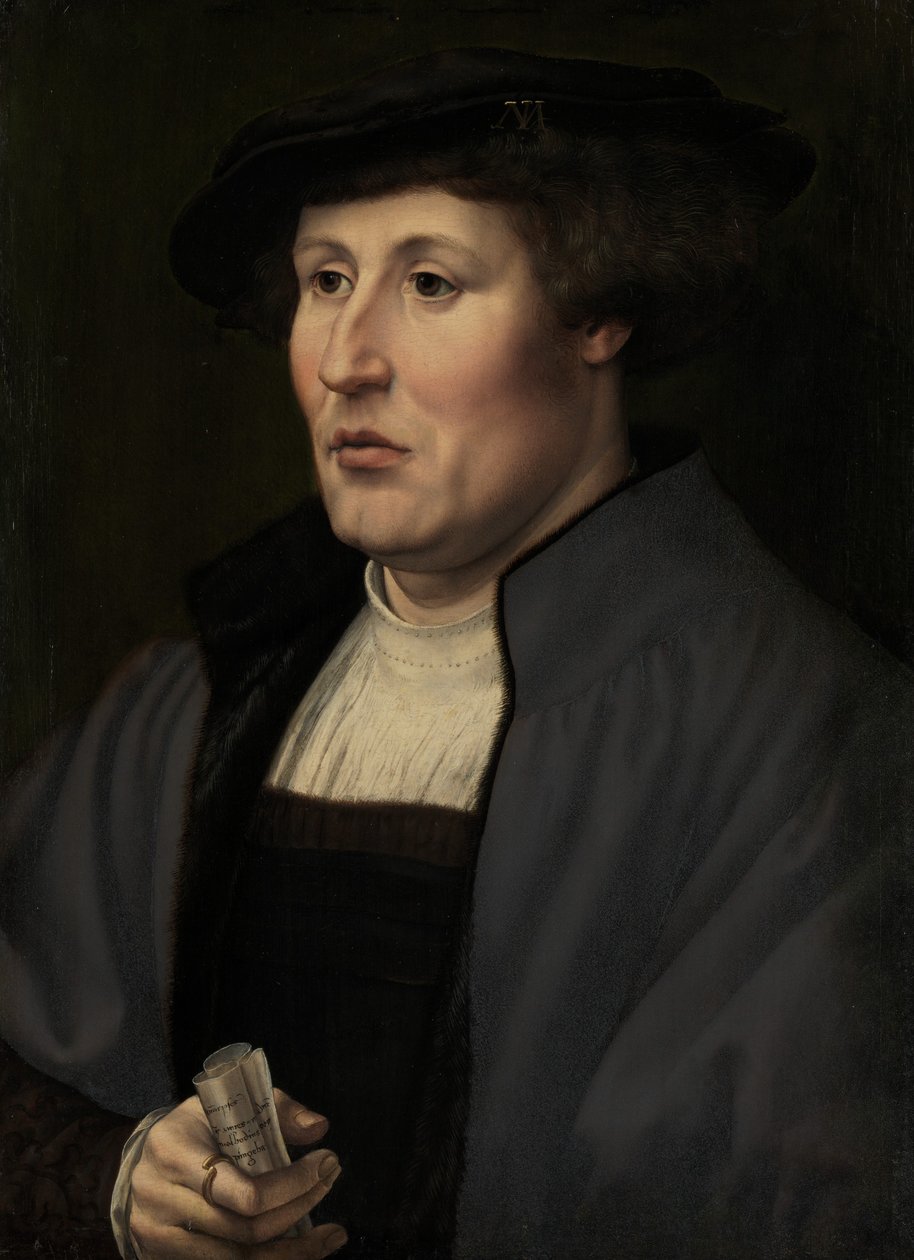 Bir Adamın Portresi, ca. 1520-25. by Jan Gossaert