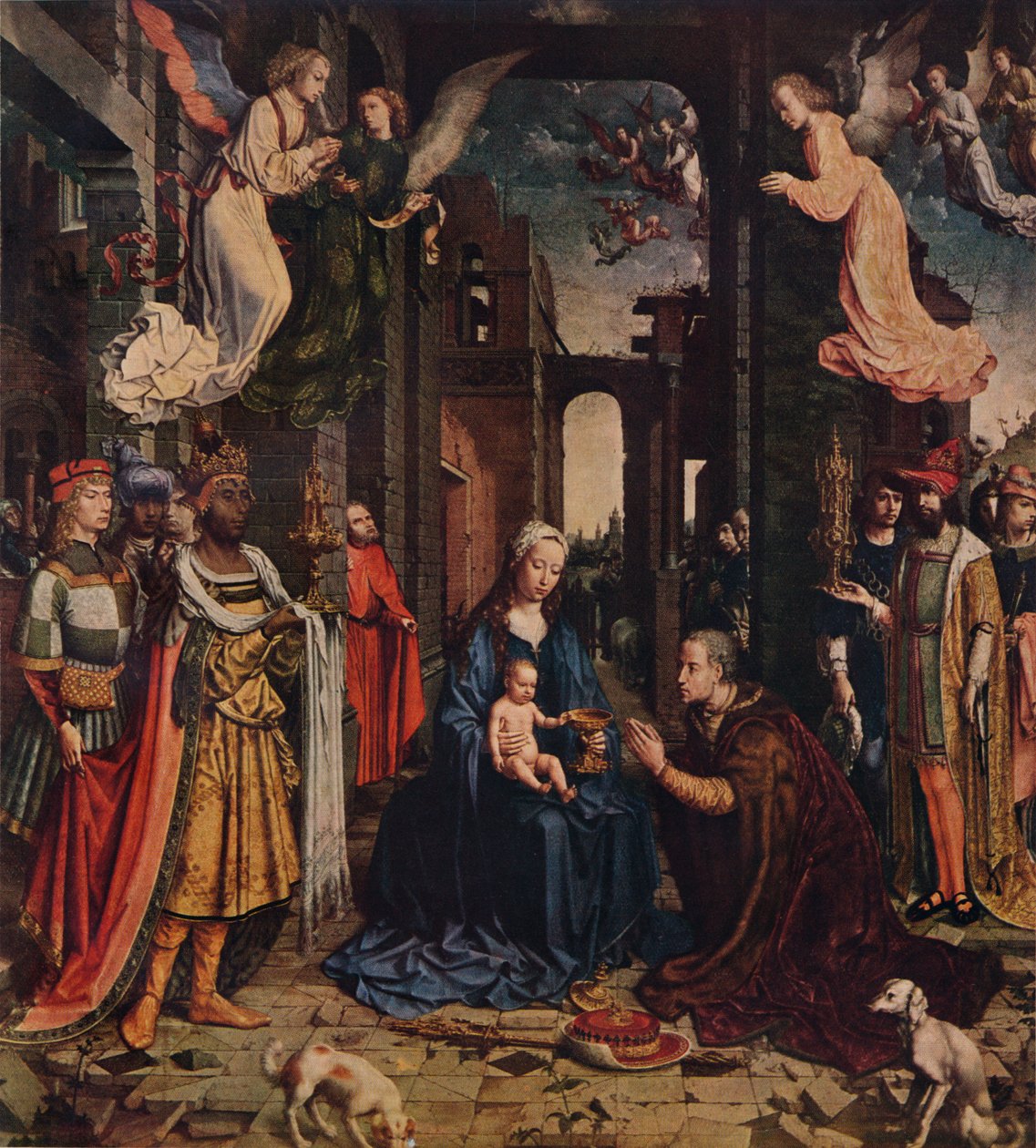 Kralların Hayranlığı, c1510, 1938 by Jan Gossaert