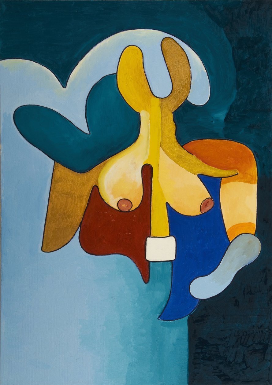Beden ve Ruh nr. 3, 2007 (tuval üzerine yağlı boya) by Jan Groneberg