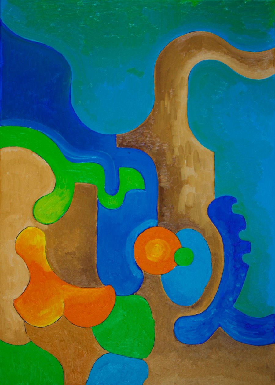 Yüksek Beklentide, 2009 (tuval üzerine yağlı boya) by Jan Groneberg