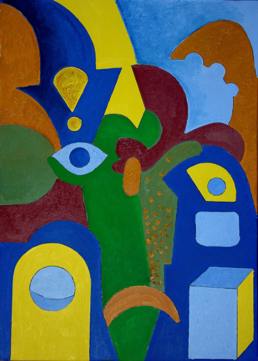 Sadece Normal Bir Gün, 2009 (tuval üzerine yağlı boya) by Jan Groneberg