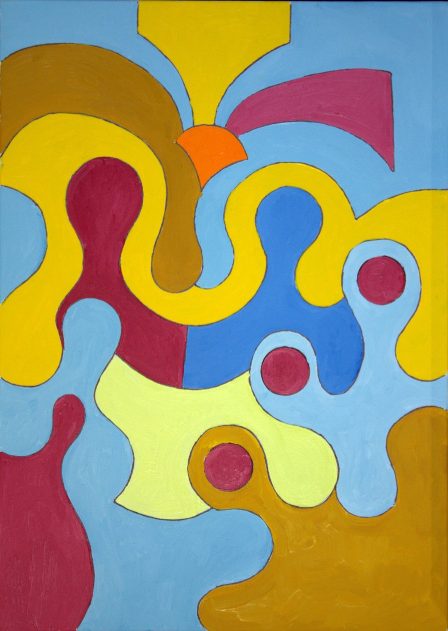 Doğuş Sahnesi, 2009 (tuval üzerine yağlı boya) by Jan Groneberg