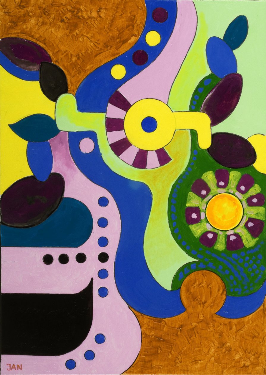 Bahar Çılgınlığı, 2009 (tuval üzerine yağlı boya) by Jan Groneberg