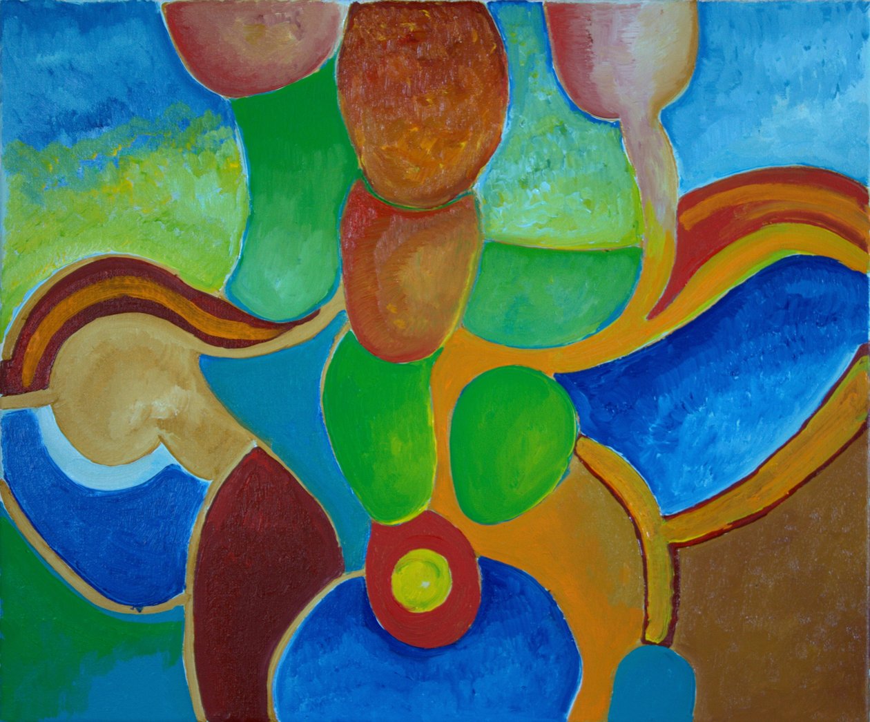 Tamerlan, 2009 (tuval üzerine yağlı boya) by Jan Groneberg