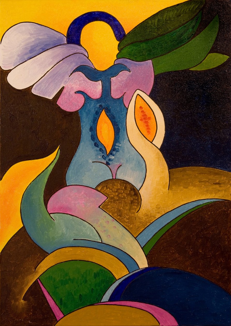 Tanımlanamayan, alçaktan uçan Nesne, 2007 (tuval üzerine yağlı boya) by Jan Groneberg