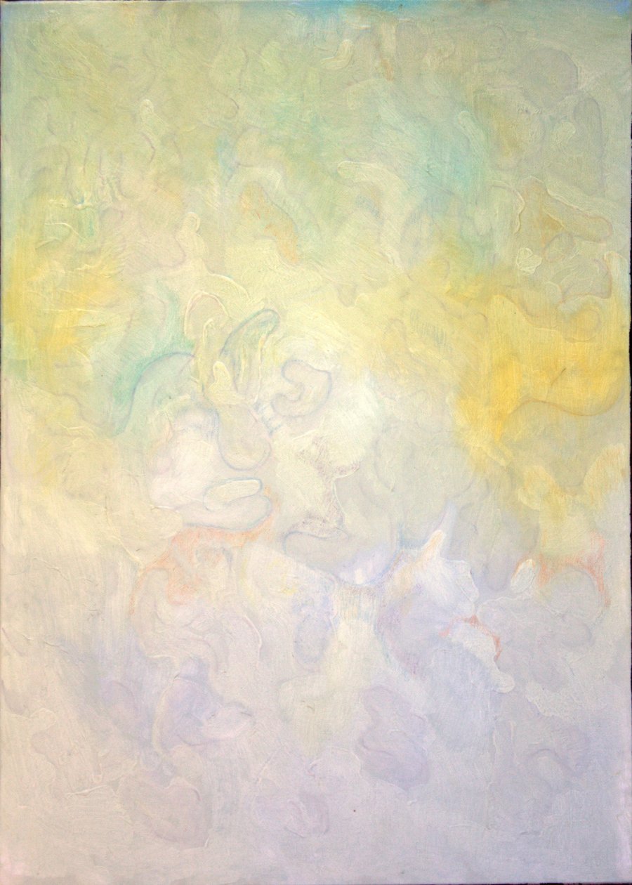 Çok Yoğun Sis, 2009 (tuval üzerine yağlı boya) by Jan Groneberg