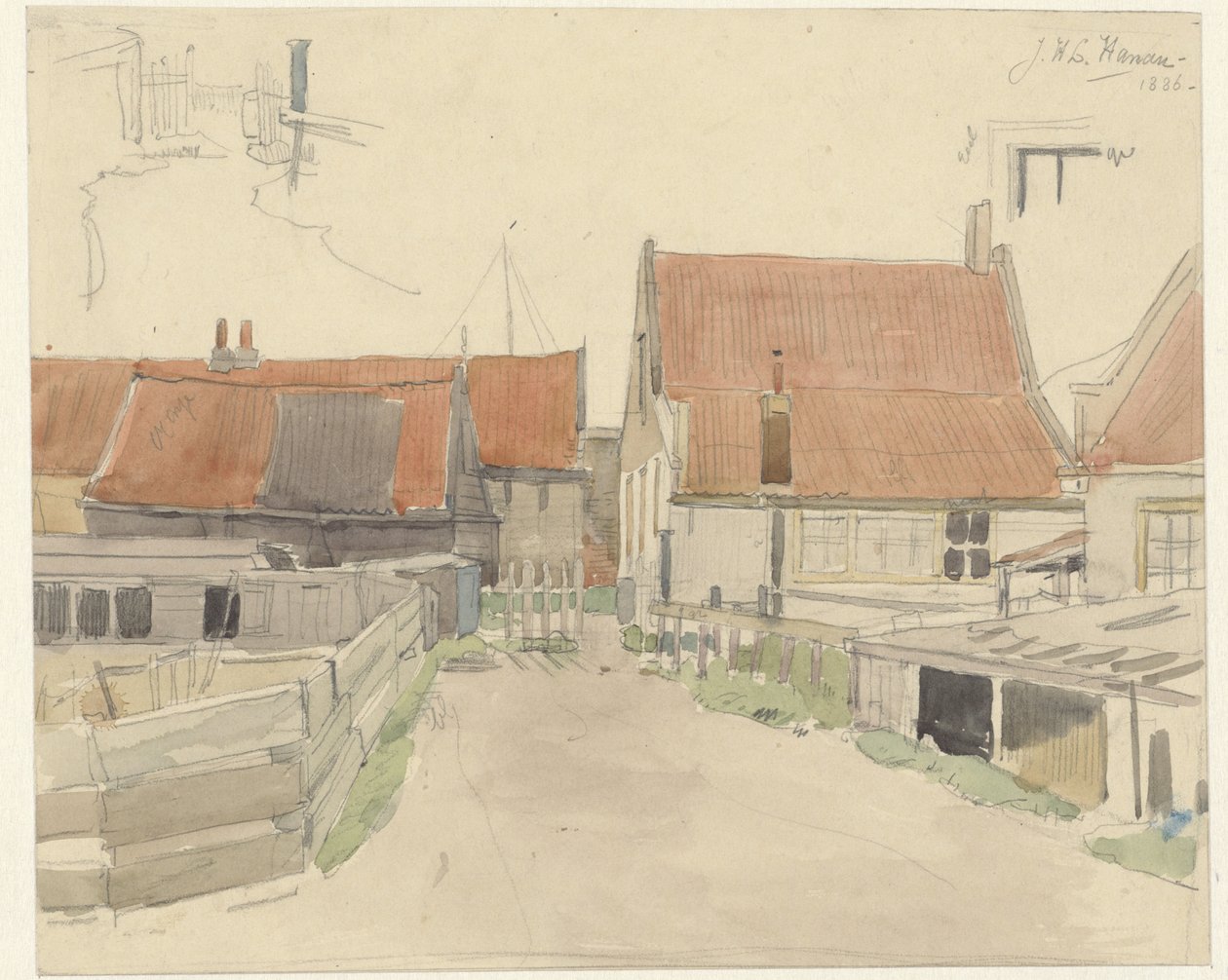 Vinkenbuurt, Amsterdam'daki evler by Jan H.L. Hanau