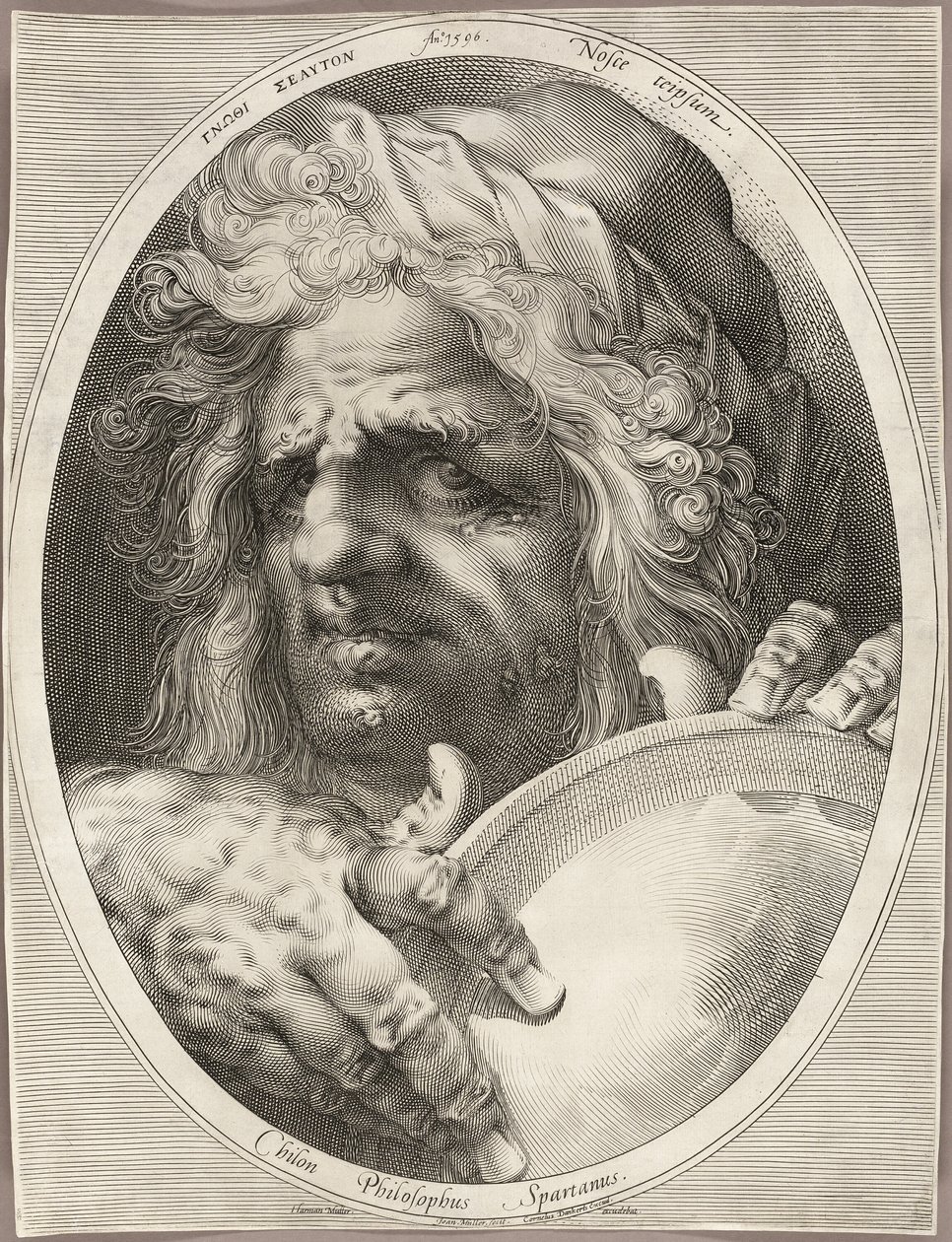 Spartalı Chilon by Jan Harmensz. Muller