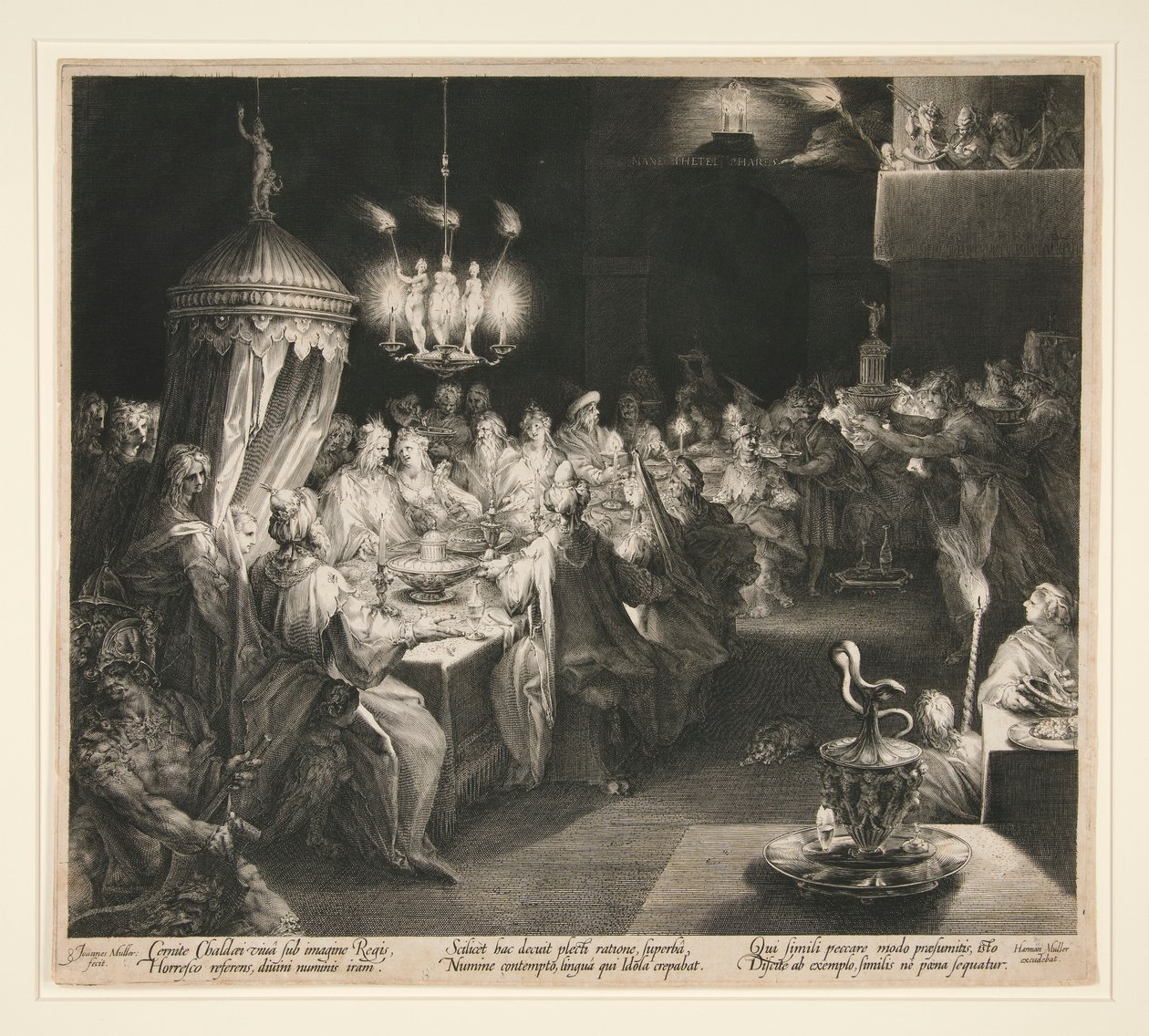 Belşatsar Bayramı by Jan Harmensz. Muller