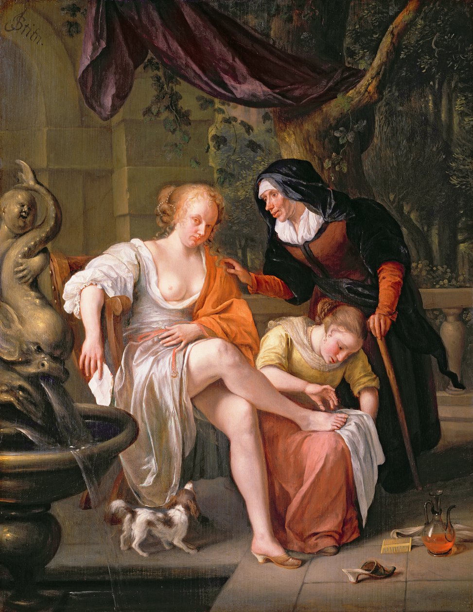 Banyodan Sonra Bathsheba by Jan Havickszoon Steen