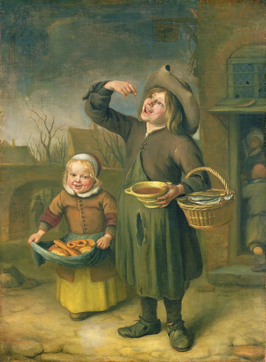 Şurup Yiyen (Şurup Yalayan Bir Çocuk) by Jan Havickszoon Steen