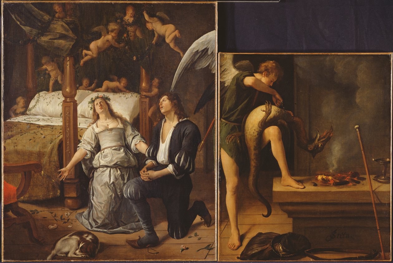 Tobias ve Sarah, Başmelek Raphael ile iblis Asmodeus