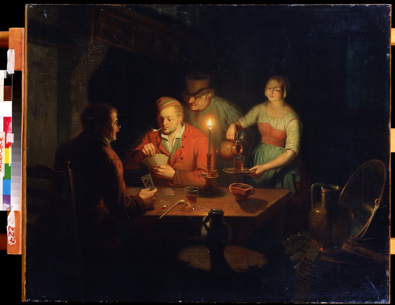 Kart oyunu. Jan Hendrik van Grootveld