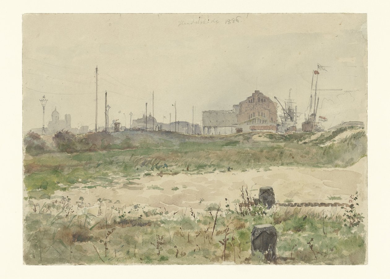 Handelskade, Amsterdam by Jan Hoynck van Papendrecht