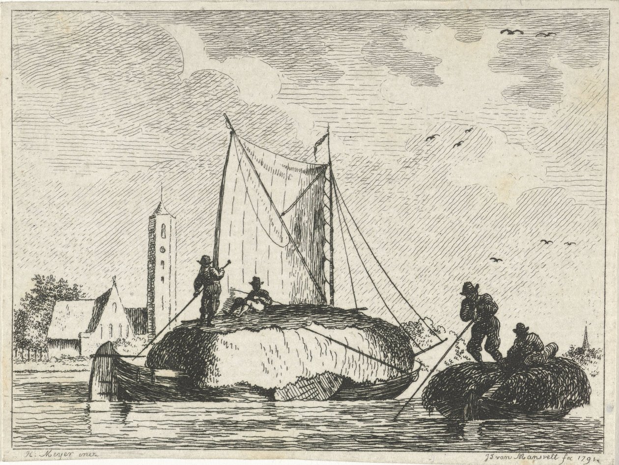 iki saman mavna by Jan Izaak van Mansvelt