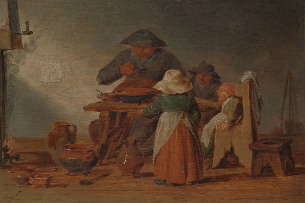 köylü yemeği by Jan Jansz Buesem (attributed to)
