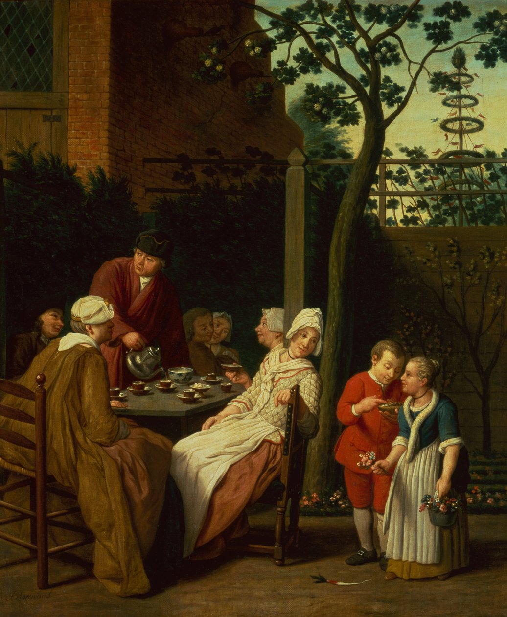Dört Mevsim, Bahar (tuval üzerine yağlı boya) by Jan Josef the Elder Horemans