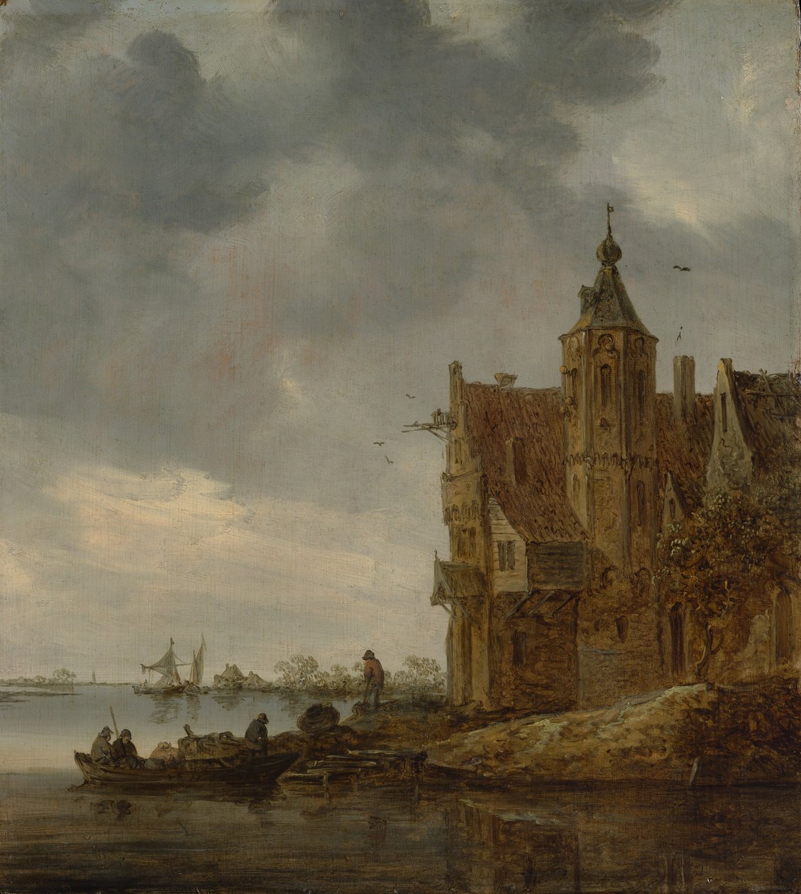 Suya Yakın Kır Evi, 1646. by Jan Josephsz van Goyen