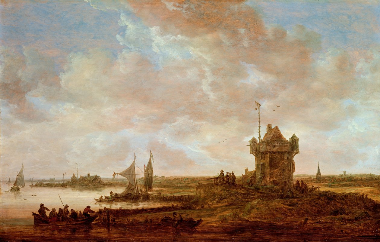 Hollanda Manzarası by Jan Josephsz van Goyen