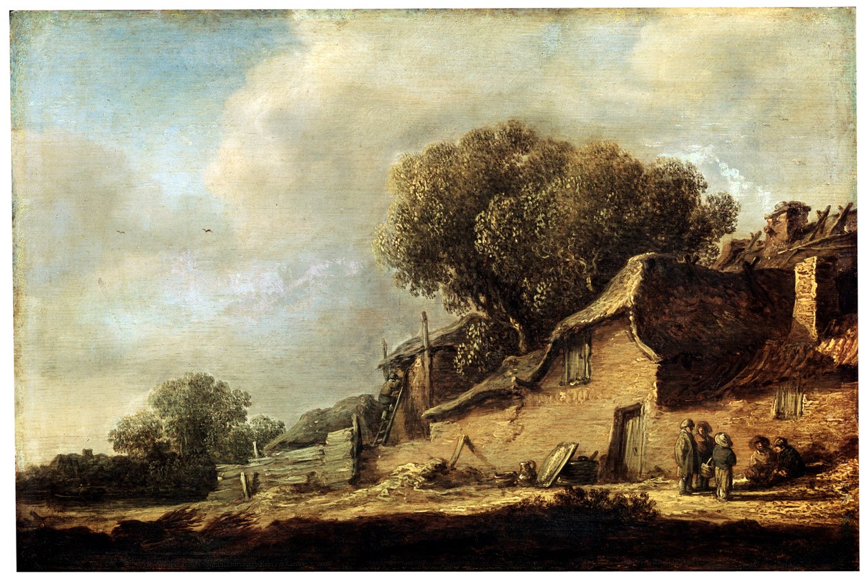 Köylü Kulübesiyle Manzara, 1631. by Jan Josephsz van Goyen