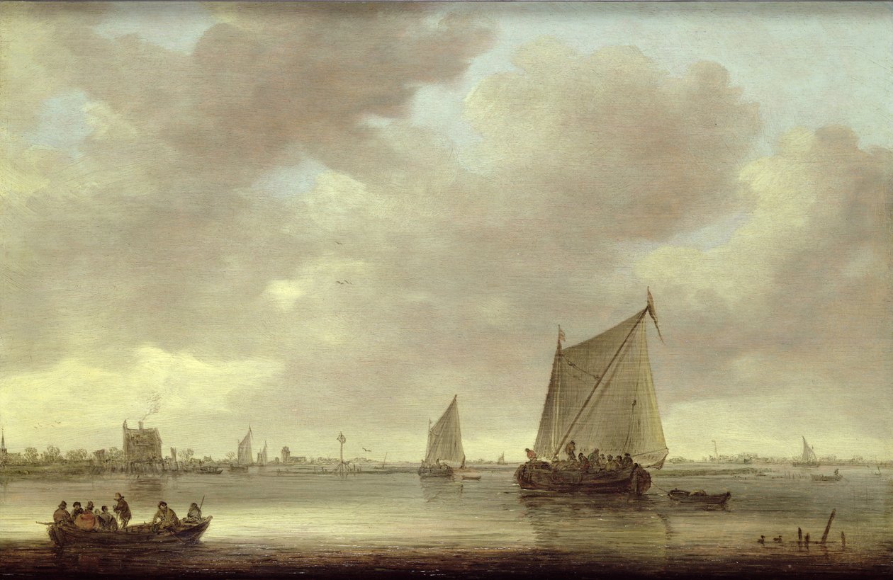 Bilinmeyen resim by Jan Josephsz van Goyen